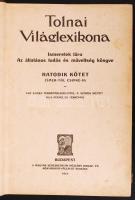 1915 Tolnai Világlexikon VI. kötet Címer-Csipkéig kiváló állapotban