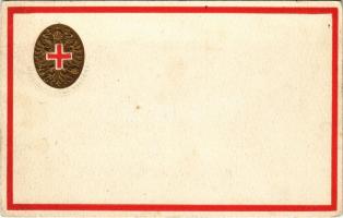 WWI Austro-Hungarian K.u.K. military, Czech Red Cross charity fund, Emb. golden (EK)