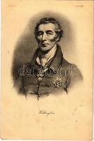 Arthur Wellesley, 1st Duke of Wellington, British commander at Waterloo and Prime Minister. G.H. & K. No. 155.
