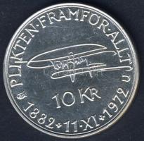 Svédország 1972. 10Kr Ag "VI. Gusztáv Adolf 90. születésnapja" T:2/2+