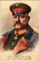 1916 Generalfeldmarschall v. Hindenburg / WWI German military, Field Marshal Hindenburg. Serie 4038/2. s: Otto Renatus (EK)
