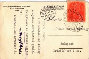 1938 Budapest XXXIV. Nemzetközi Eucharisztikus Kongresszus. Készüljünk a Magyar Kettős Szentévre! Sz...