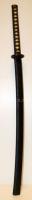 Nagy szamurájkard bör tokkal és fa álvánnyal 100 cm