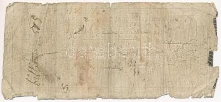 Franciaország / Rouen 1797-1803. 20Fr "annulé (érvénytelen)" felülbélyegzéssel T:IV 
Fran...