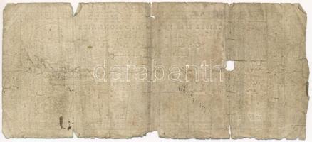 Franciaország / Rouen 1797-1803. 20Fr "annulé (érvénytelen)" felülbélyegzéssel T:IV 
Fran...