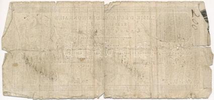 Franciaország / Rouen 1797-1803. 20Fr "annulé (érvénytelen)" felülbélyegzéssel T:IV 
Fran...
