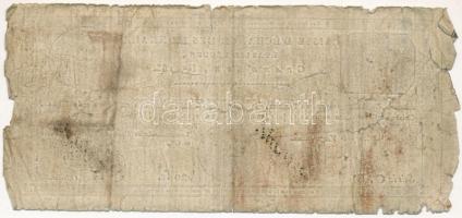 Franciaország / Rouen 1797-1803. 20Fr "annulé (érvénytelen)" felülbélyegzéssel T:IV 
Fran...