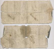 Franciaország / Rouen 1797-1803. 20Fr "annulé (érvénytelen)" felülbélyegzéssel (2x) T:IV 
...