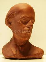 Borbás Tibor (1942-1995): Bartók Béla kerámia mellszobor
