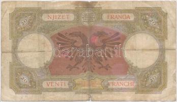 Albánia / Olasz megszállás 1939. 20F lezárt fóliában T:III- fo.
Albania / Italian occupation 1939. ...