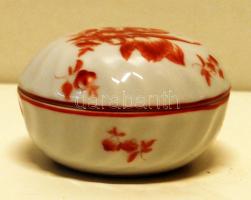 1941 Herendi porcelán kisméretű díszdoboz Apponyi mintás