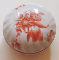 1941 Herendi porcelán kisméretű díszdoboz Apponyi mintás