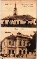 1924 Mezőcsát, Református parochia, községháza, Hangya fogyasztási és értékesítő szövetkezet üzlete és saját kiadása