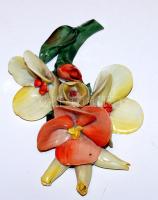 Herendi porcelán asztali virágdísz