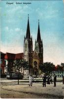 Szeged, Rókusi templom, villamos