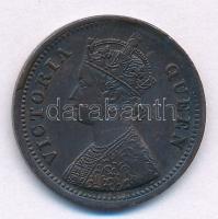 Brit-India 1862. 1/2P Cu Viktória T:2 ph. British India 1862. 1/2 Pice Cu Victoria C:XF edge error Krause KM#466