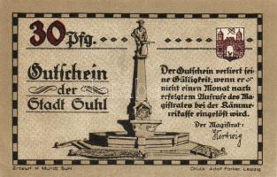 Német Birodalom/Weimari Köztársaság/Suhl 1922. 30Pf (4x) mind klf, teljes sor! T:I