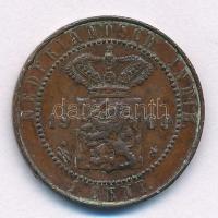 Holland Kelet-India 1909. 1c Cu T:2- ph. Netherland East Indies 1909. 1 Cent Cu C:VF edge error Krause KM#307