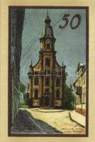 Német Birodalom/Weimari Köztársaság/Suhl 1922. 50Pf (4x) mind klf, teljes sor! T:I