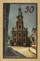 Német Birodalom/Weimari Köztársaság/Suhl 1922. 50Pf (4x) mind klf, teljes sor! T:I