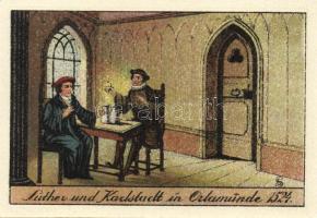 Német Birodalom/Weimari Köztársaság/Orlamünde 1921. 25Pf, 50Pf (6x), mind klf, teljes sor! T:I