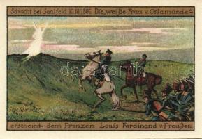 Német Birodalom/Weimari Köztársaság/Orlamünde 1921. 25Pf, 50Pf (6x), mind klf, teljes sor! T:I