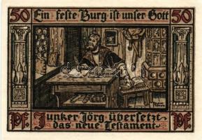 Német Birodalom/Weimari Köztársaság/Eisenach 1921. 50Pf (6x) mind klf, teljes sor! T:I