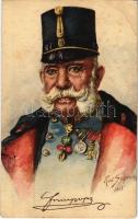 Kaiser Franz Joseph. Serie 4044. 4038/8. s: Rud. Schneider (EK)