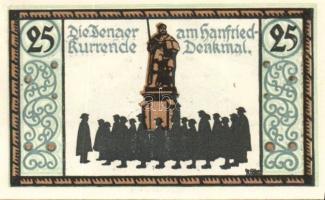 Német Birodalom/Weimari Köztársaság/Jena 1921. 10Pf, 25Pf, 50Pf (3x), 75Pf (3x), 8klf db, teljes sor...