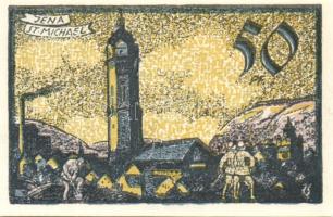 Német Birodalom/Weimari Köztársaság/Jena 1921. 10Pf, 25Pf, 50Pf (3x), 75Pf (3x), 8klf db, teljes sor...