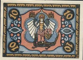 Német Birodalom/Weimari Köztársaság/Jena 1921. 10Pf, 25Pf, 50Pf (3x), 75Pf (3x), 8klf db, teljes sor...