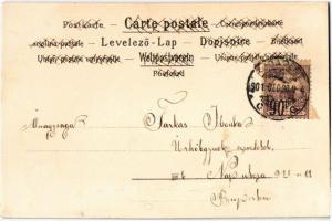 1901 Gloria in Excelsis Deo / Angels greeting litho