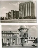 Hajdúnánás - 5 db modern képeslap (kultúrház, strand, Bocskai Filmszínház, malom). Képzőművészeti Al...