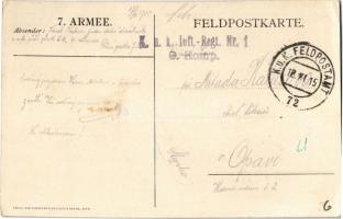 1915 Karl von Pflanzer-Baltin, WWI Austro-Hungarian K.u.K. military General s: Oskar Brüch + "K...