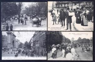 Kb. 186 db RÉGI képeslap: külföldi városok és motívumok / Cca. 186 pre-1945 postcards: European towns and motives