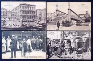 Kb. 186 db RÉGI képeslap: külföldi városok és motívumok / Cca. 186 pre-1945 postcards: European town...