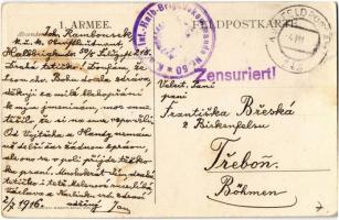 1916 Generaloberst Viktor Graf Dankl von Krasník / WWI Austro-Hungarian K.u.K. military Colonel Gene...