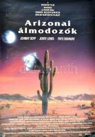 1992 Arizonai álmodozók mozifilm plakát, Emir Kusturica, gyűrődéssel, szakadással, 83×58 cm