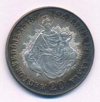 1848KB 20kr Ag "V. Ferdinánd" T:2 patina, juszt. 
Hungary 1848KB 20 Kreuzer Ag "Ferd...