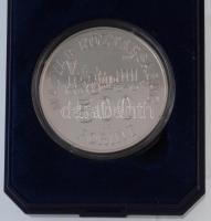 1991. 500Ft Ag "Széchenyi István" (2xklf) tanúsítvánnyal, egyik dísztokban T:BU,PP
Adamo ...