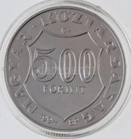 1994. 500Ft Ag "Kossuth Lajos" tanúsítvánnyal, dísztokban T:PP 
Adamo EM133