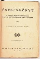 Énekeskönyv a csehszlovák köztársasági magyar reformátusok használatára. A zsinat által elrendelt ki...