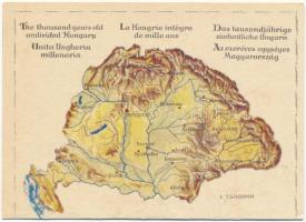 Az ezeréves egységes Magyarország és a trianoni béke szörnyszülöttje: Trianon előtt és után; kihajth...