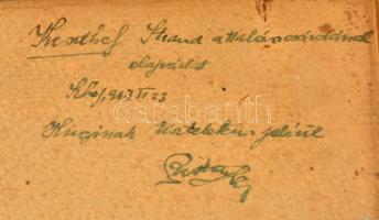 Jaksa István (1894-1982): Keszthelyi strand (vázlat). Olaj, karton, jelzett, keretben, 22×30 cm