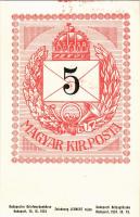 Magyar Kir. Posta. Budapesti Bélyegtőzsde 1924. s: Lehnert