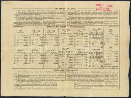 1904. "Erzsébet királyné Sanatorium Sorsjegykölcsön" sorsjegye 5K-ról (5x)
