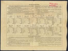 1904. "Erzsébet királyné Sanatorium Sorsjegykölcsön" sorsjegye 5K-ról (5x)