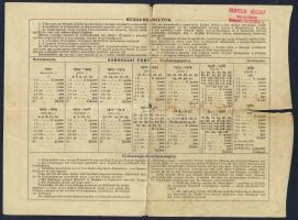 1904. "Erzsébet királyné Sanatorium Sorsjegykölcsön" sorsjegye 5K-ról (5x)