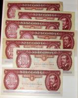 Kis magyar "alapgyűjtemény" 106 klf db bankjegy, néhány osztrák-magyar banki kiadással, so...