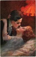 1926 The Kiss. Ross-Monopol 1056. artist signed